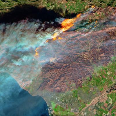 Ventura, CA fire 2017
