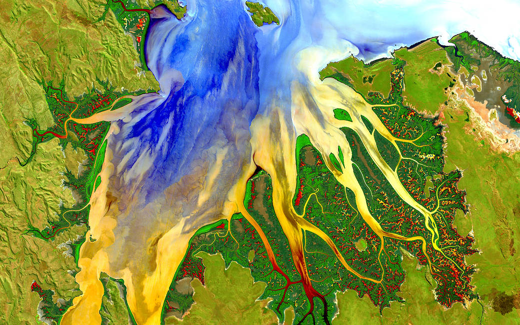 Landsat 8 Image of W Australia