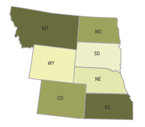 NC Region Map