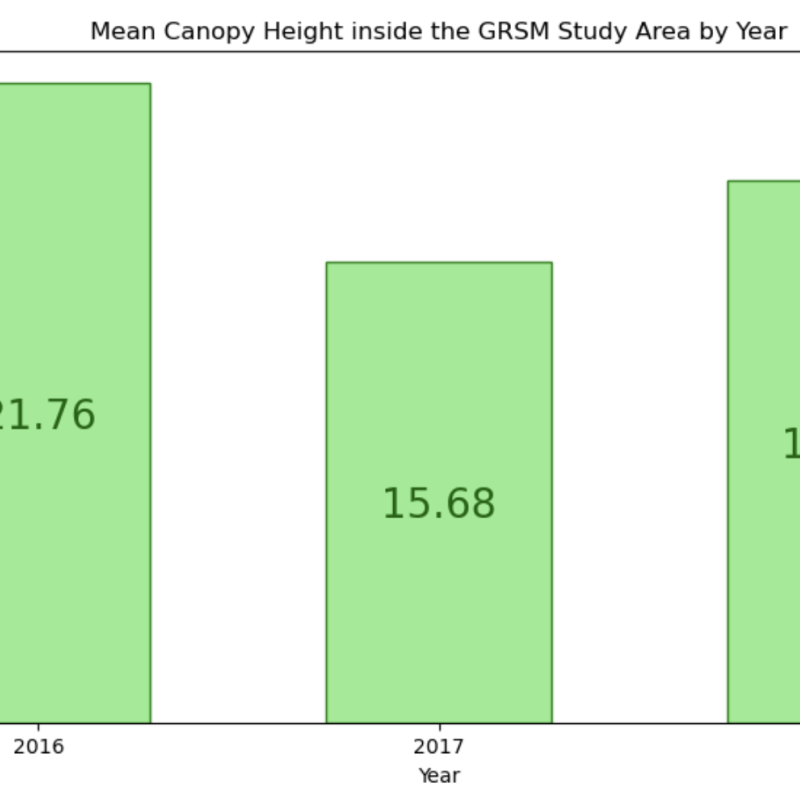 mean canopy height