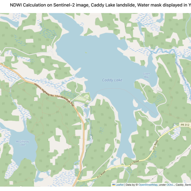 ndwi calculation