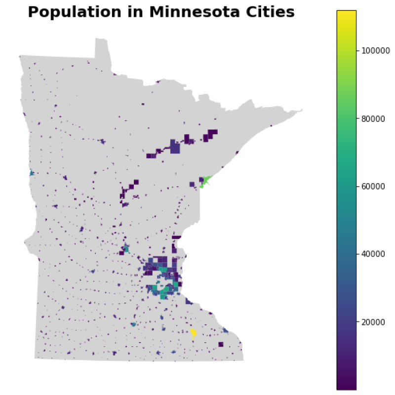 population in minnesota