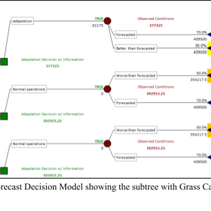 Forecast Decision Model with Grass Cast