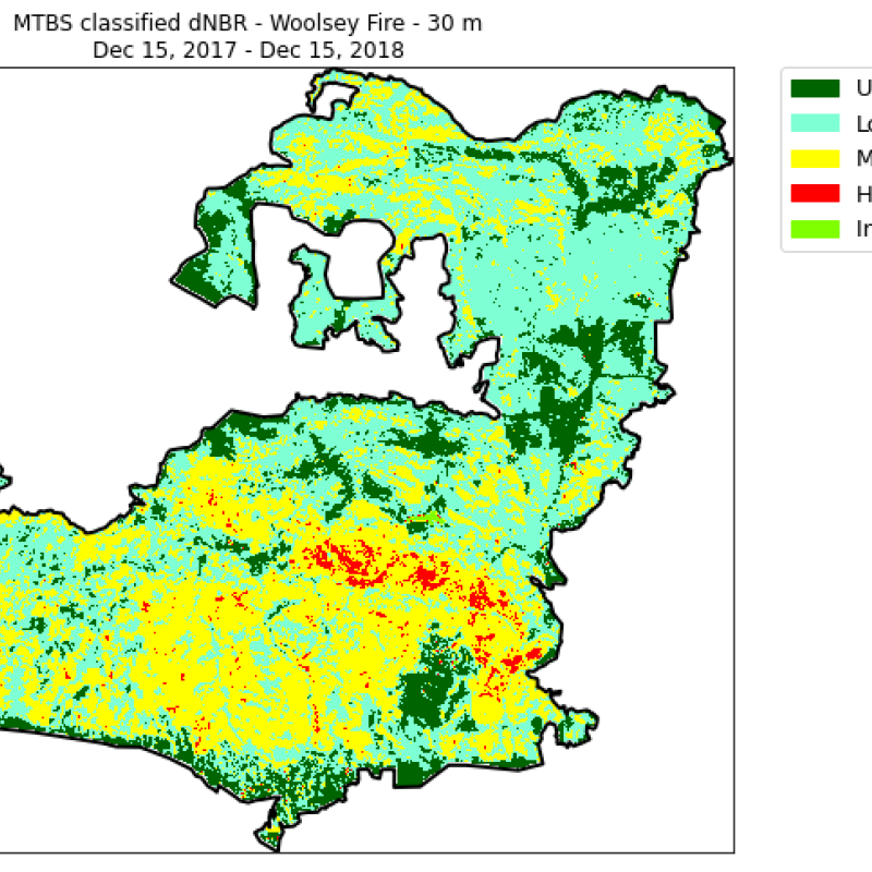 Woolsey burn severity