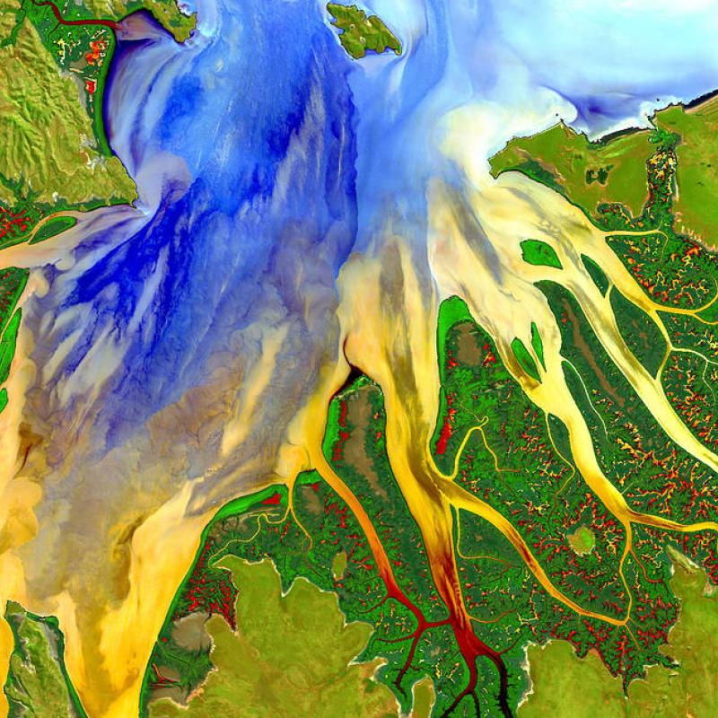 Landsat 8 Image of W Australia