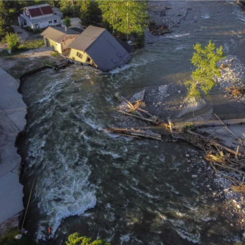 Red Lodge Flood Damage