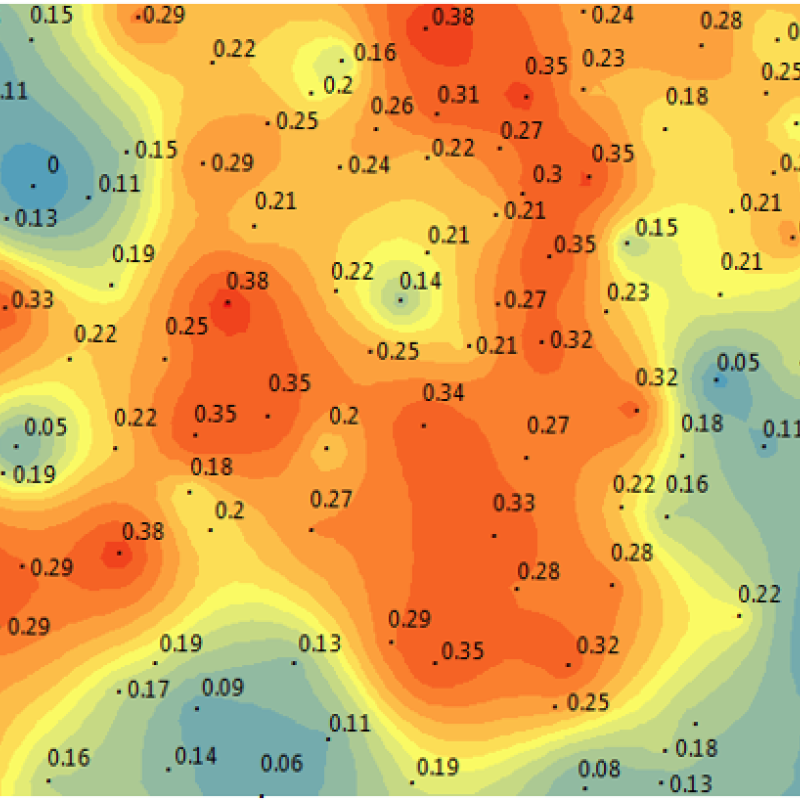 Spatial Kriging