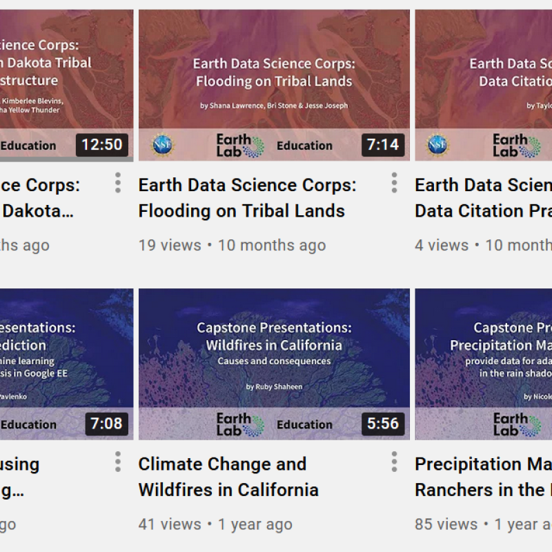 earth lab youtube features 7/21