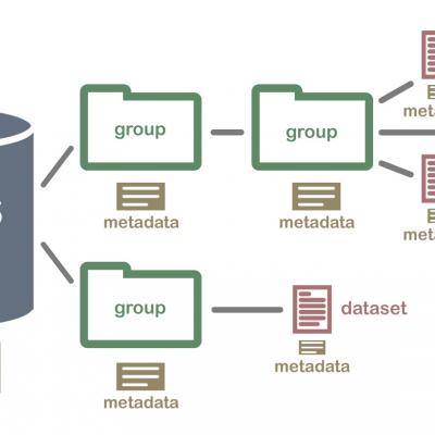 hdf5 example data structure